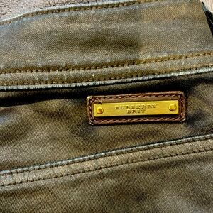 Burberry Brit Coated Jeans